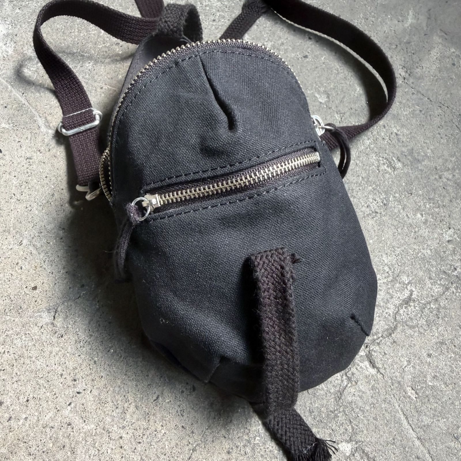 SOSHIOTSUKI Suitou Bag キャンバス ブラック ソウシオオツキ 水筒 