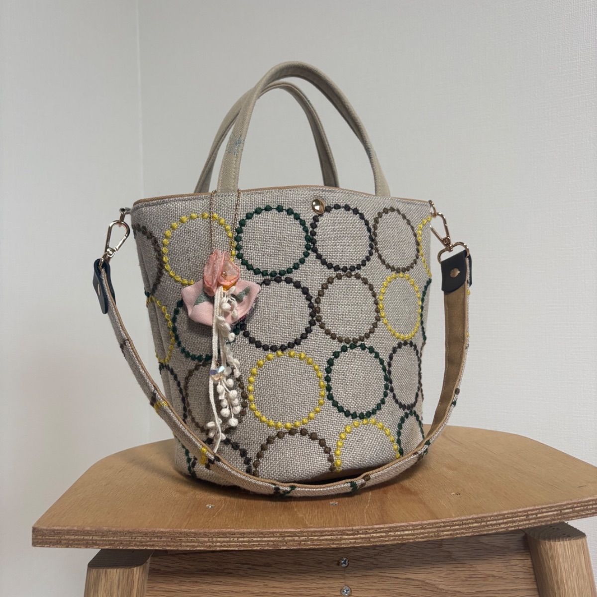 ミナペルホネン○ハンドメイド○2wayマールbag 【公式通販】