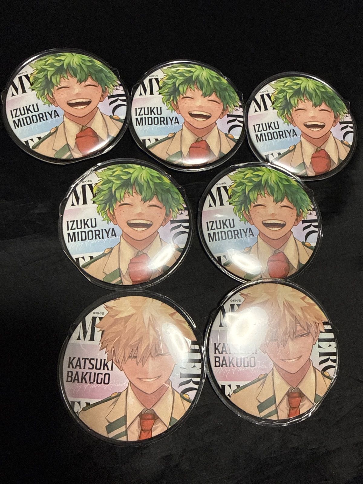 爆豪勝己 缶バッジ 50個セット ヒロアカ 応募者全員サービス ジャンプ