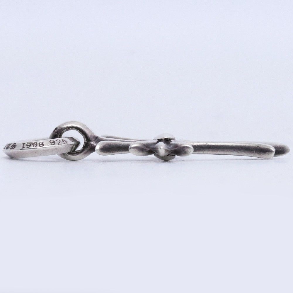 CHROME HEARTS タイニーCHクロスチャーム シルバー - メルカリ