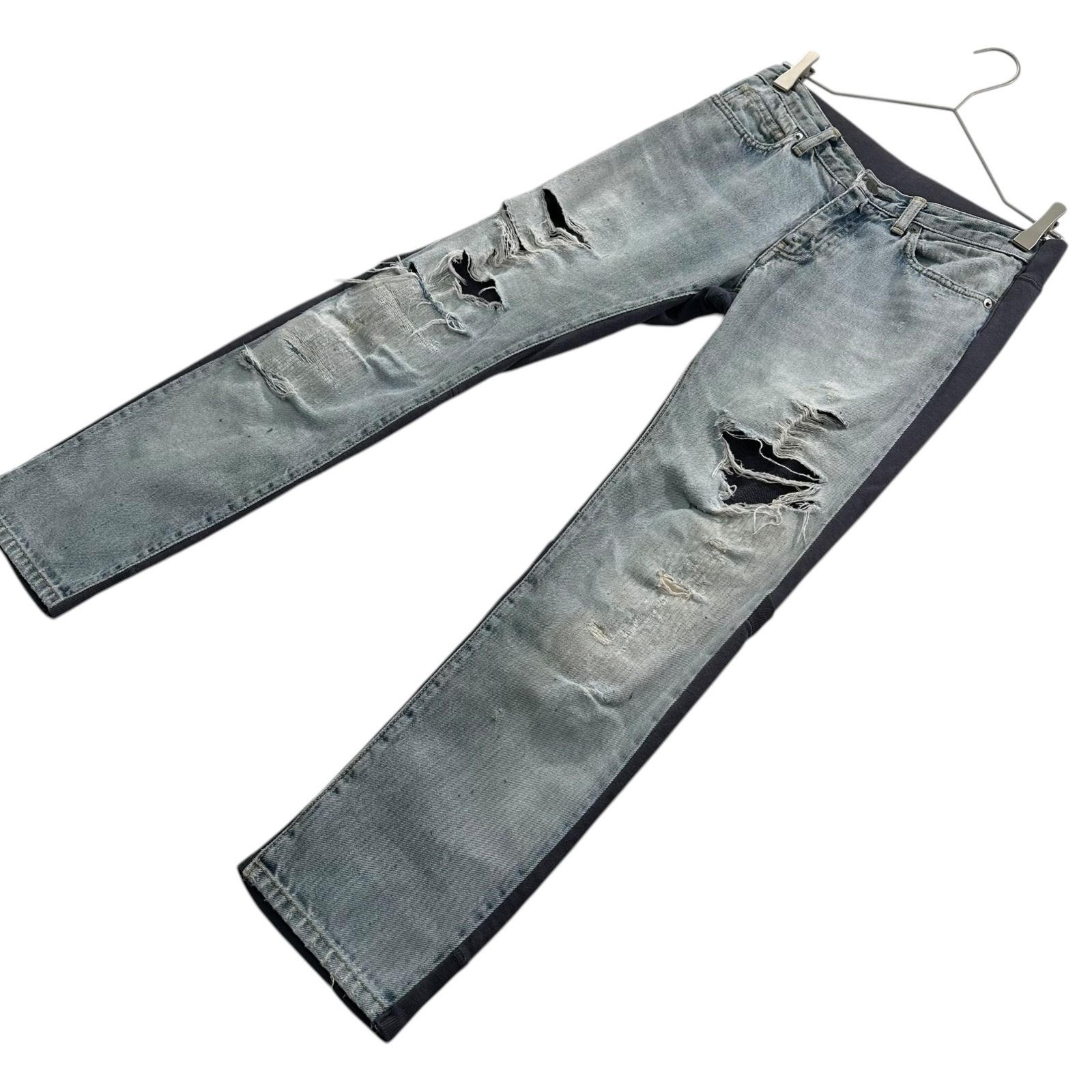 UNDERCOVER(アンダーカバー) 11SS Reworked Distressed Denim Sweat