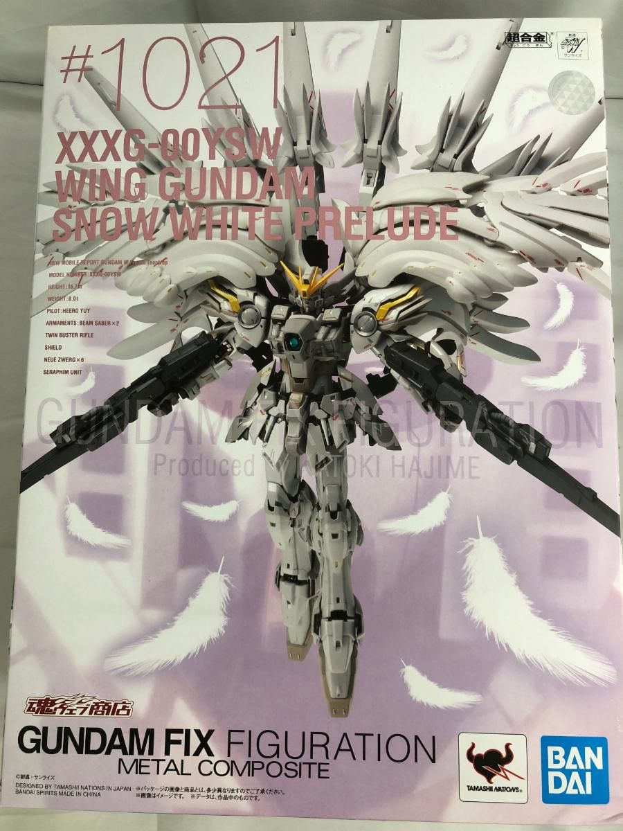 GUNDAM FIX FIGURATION METAL COMPOSITE ウイングガンダムスノー GUNDAM FIX FIGURATION METAL COMPOSITE ウイングガンダムスノー