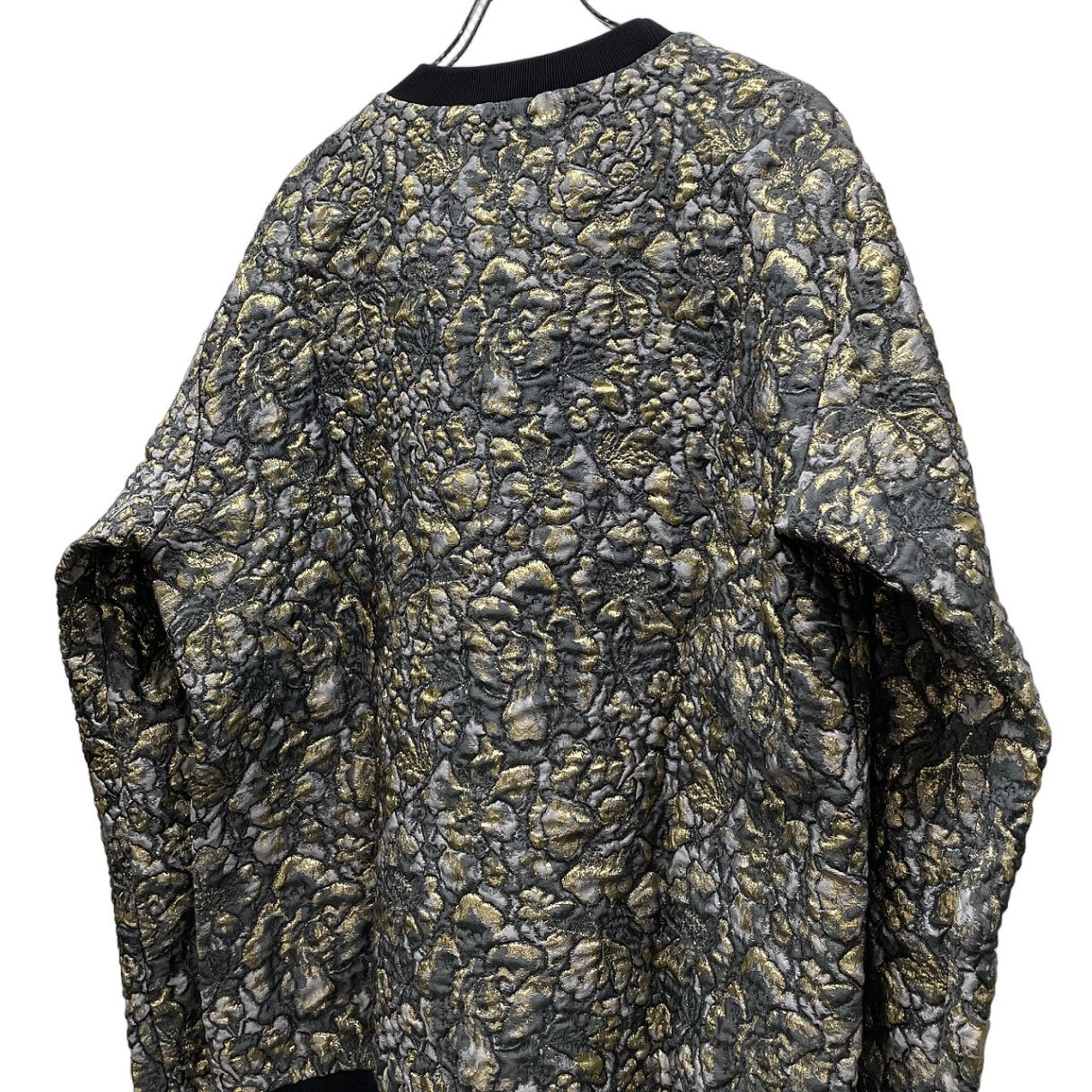 DOLCE&GABBANA SAMBA スパンコール装飾立体ジャカードスウェットシャツ