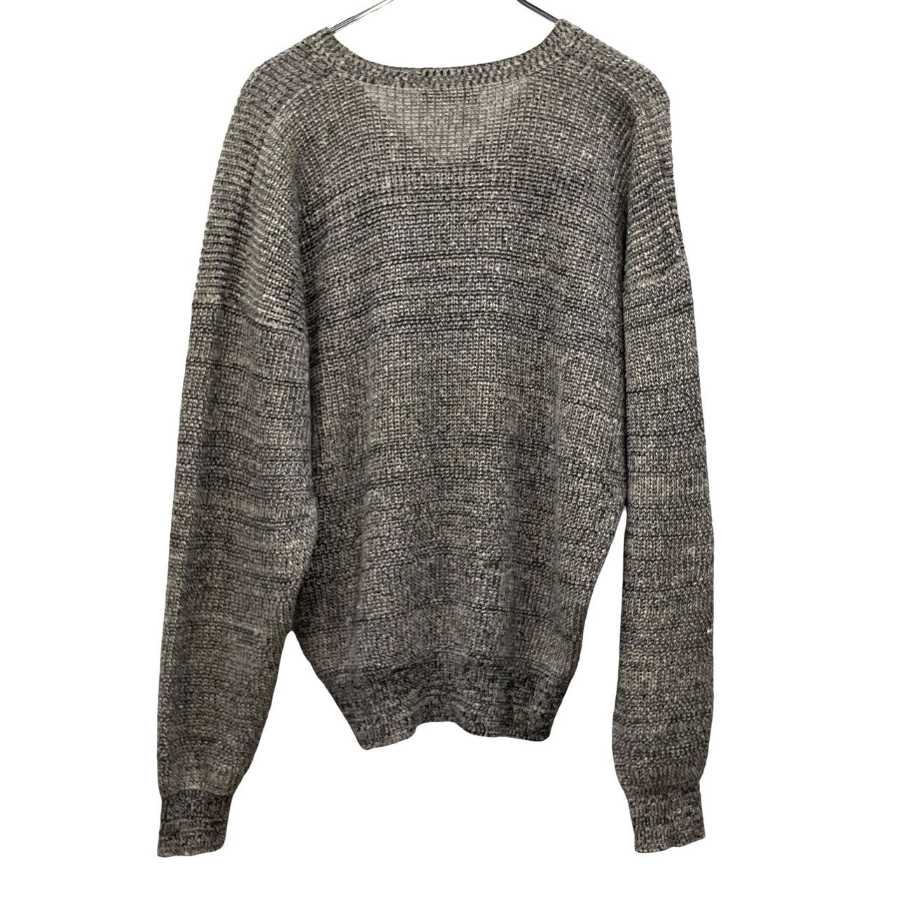 ISSEY MIYAKE MEN リネンコットンVネックサマーニットセーター ISSEY MIYAKE MEN リネンコットンVネックサマーニットセーター