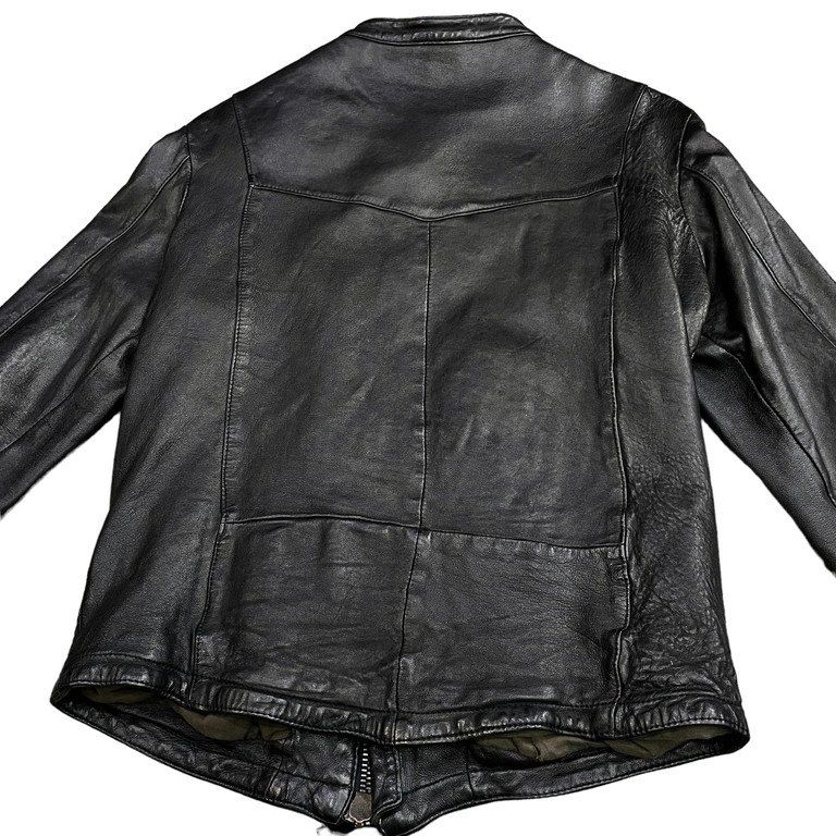 期間限定 giorgio brato レザーシングルライダースジャケット GIORGIO BRATO 15AW ラムレザーシングルライダースブルゾン ジャケット