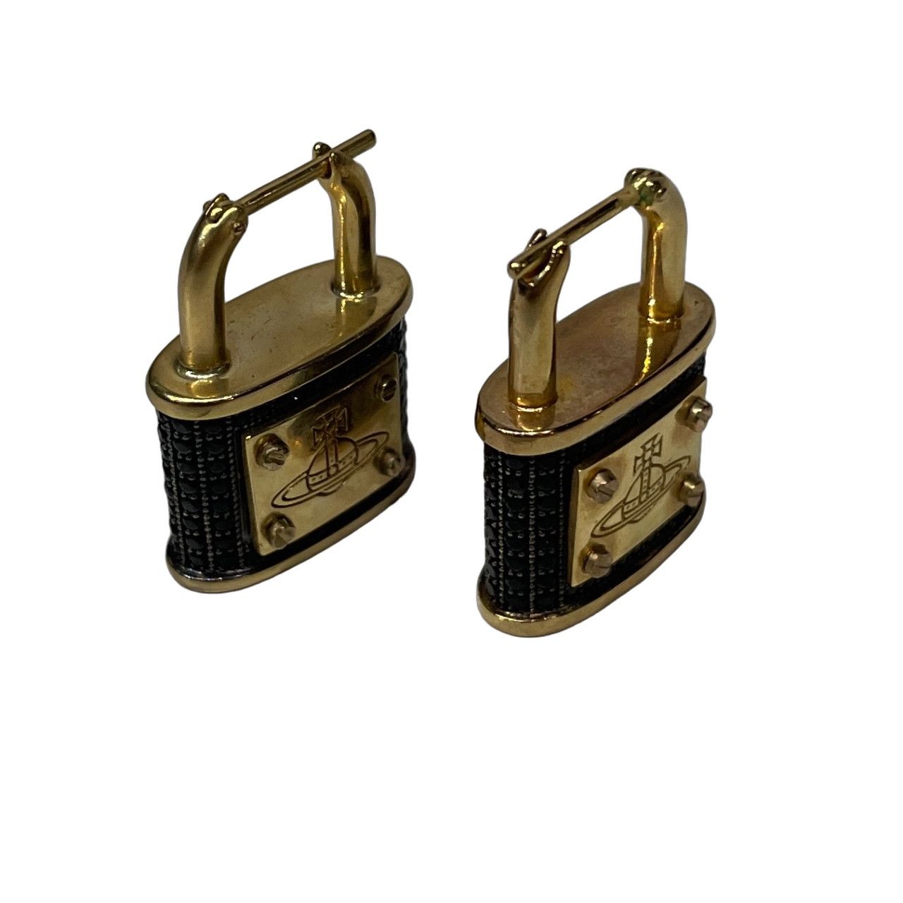激レア925製VivienneWestwood オーブ/南京錠/パドロックピアス 激レア925製VivienneWestwood オーブ/南京錠/パドロックピアス