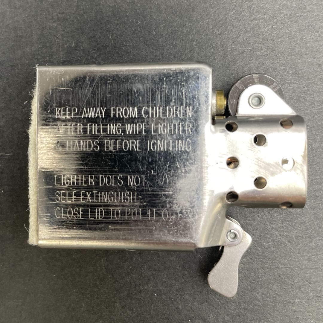 Zippo STERLING 5面彫刻 唐草 1993年製 スターリングシルバー 純銀製