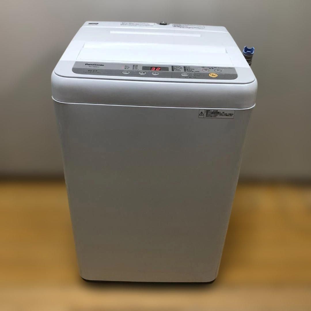 パナソニック 6.0kg 全自動洗濯機 NA-F60B12 2018年製 洗濯 ビッグ 