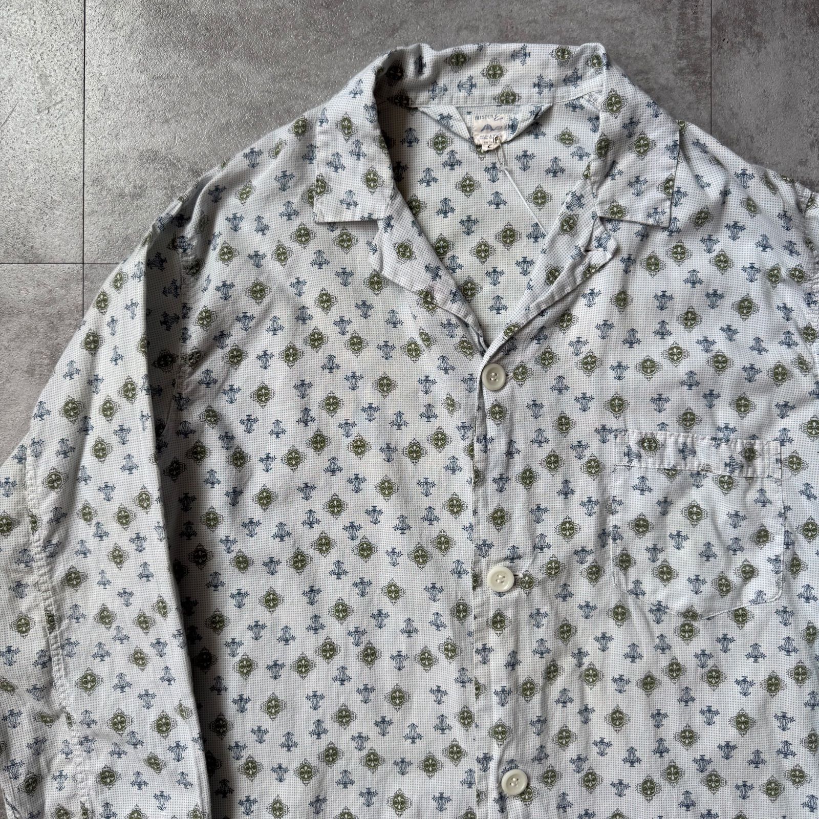 1960's US Vintage Cotton Pajama Shirt / 60年代 アメリカン