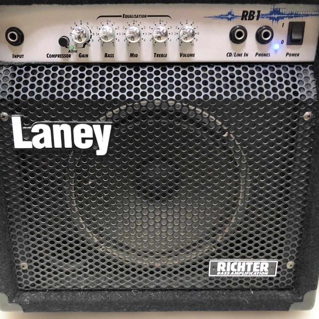 送料無料 Laney RB1 ベースアンプ 30W コンボ コンプレッサー内蔵 CD 