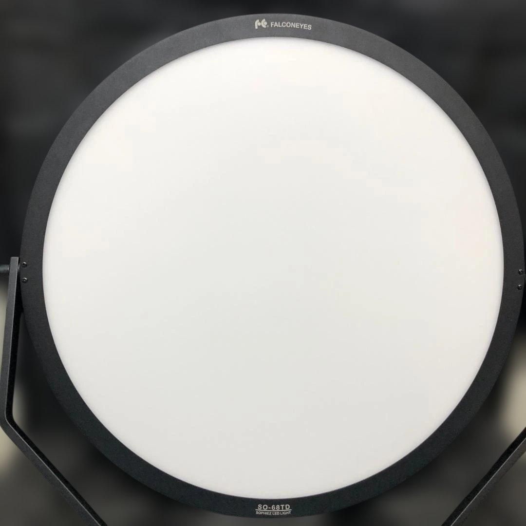 送料無料 FalconEyes SO-68TD 円形LEDライト 撮影照明 動画撮影 配信 