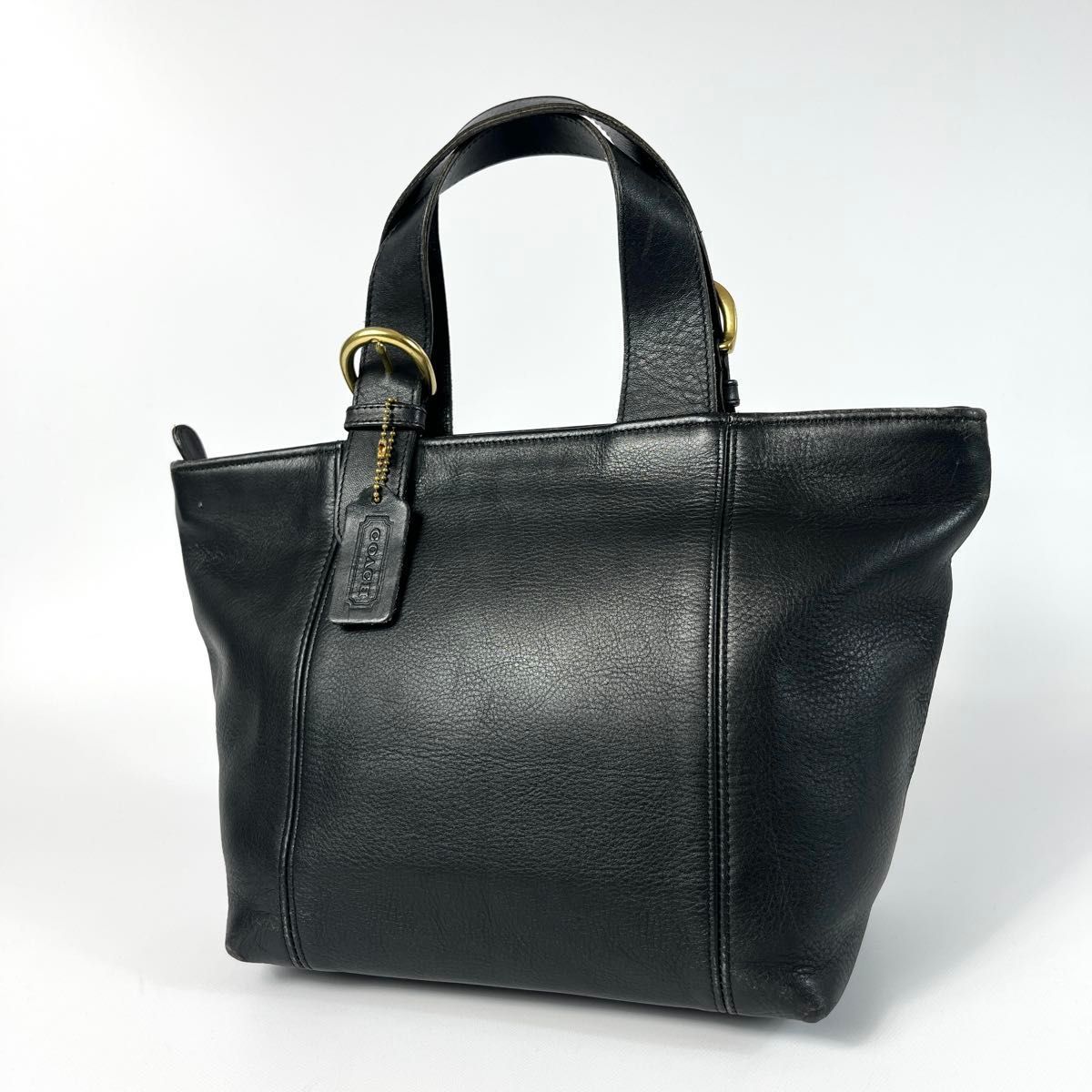 OLD COACH totebag black archive USA 4133 グラブタンレザー オールド 