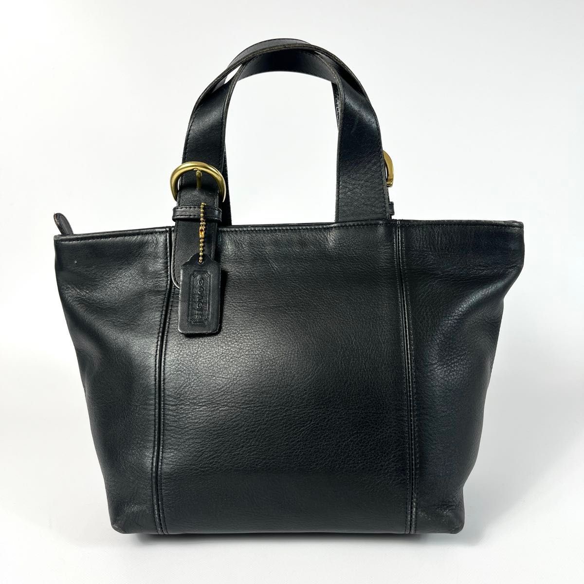 OLD COACH totebag black archive USA 4133 グラブタンレザー オールド 