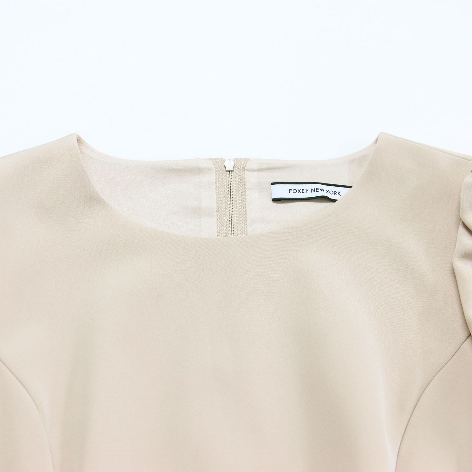 FOXEY NEW YORK フォクシーニューヨーク ワンピース ピンクベージュ