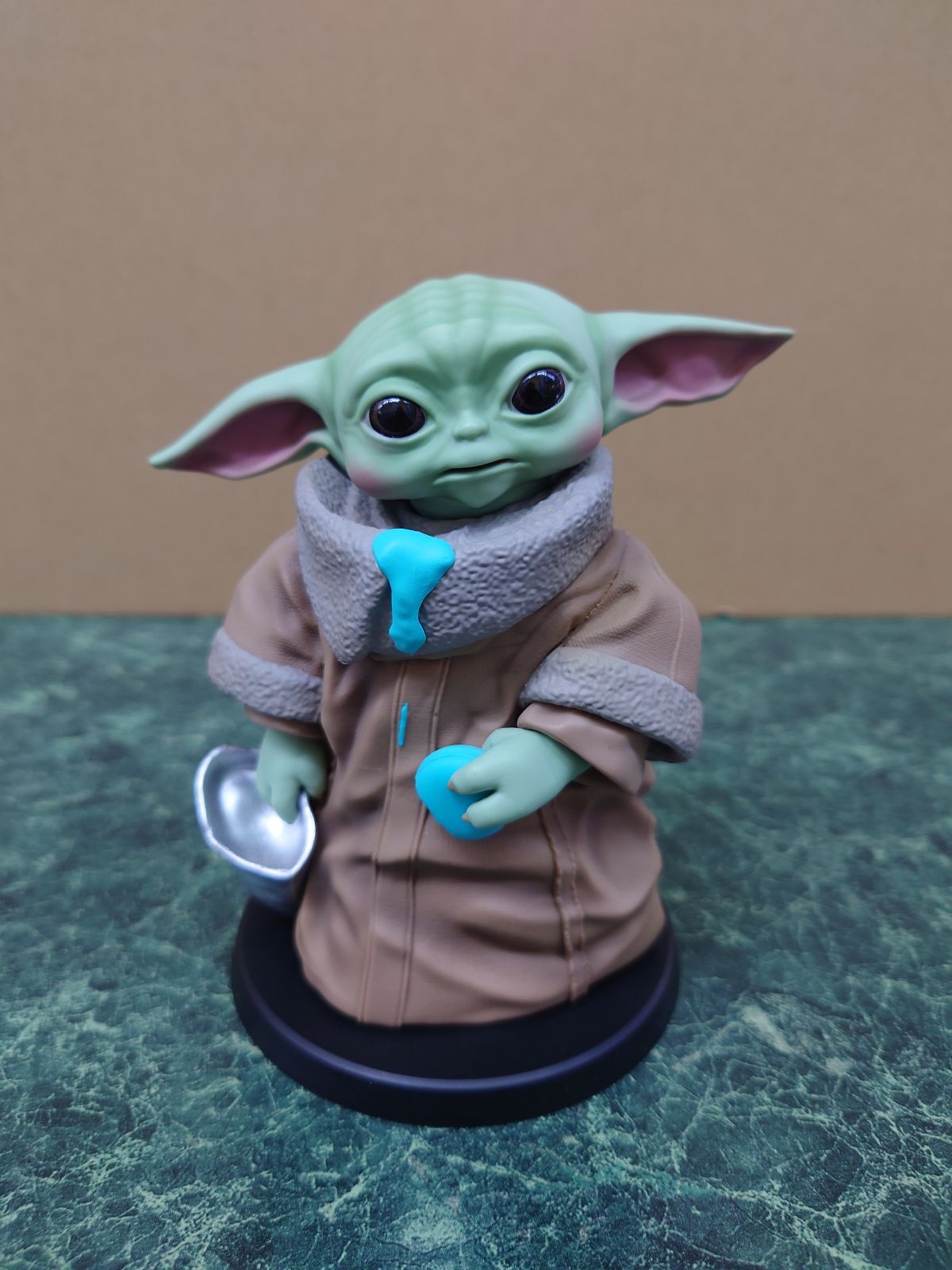フィギュア グローグー/ブルーマカロン 「Happyくじ スター・ウォーズ