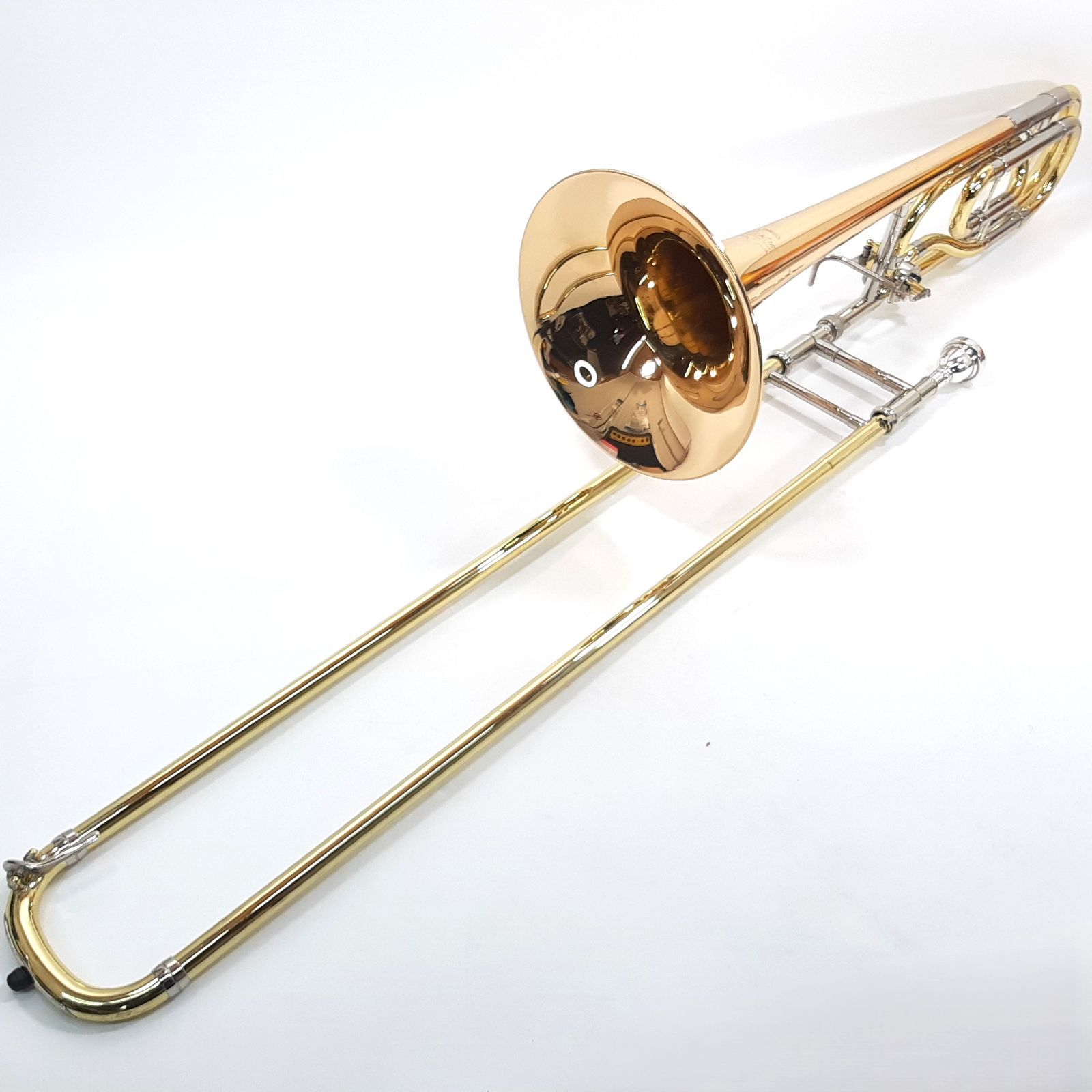 中古 YAMAHA CUSTOM YSL-820GII テナーバストロンボーン ゴールド 