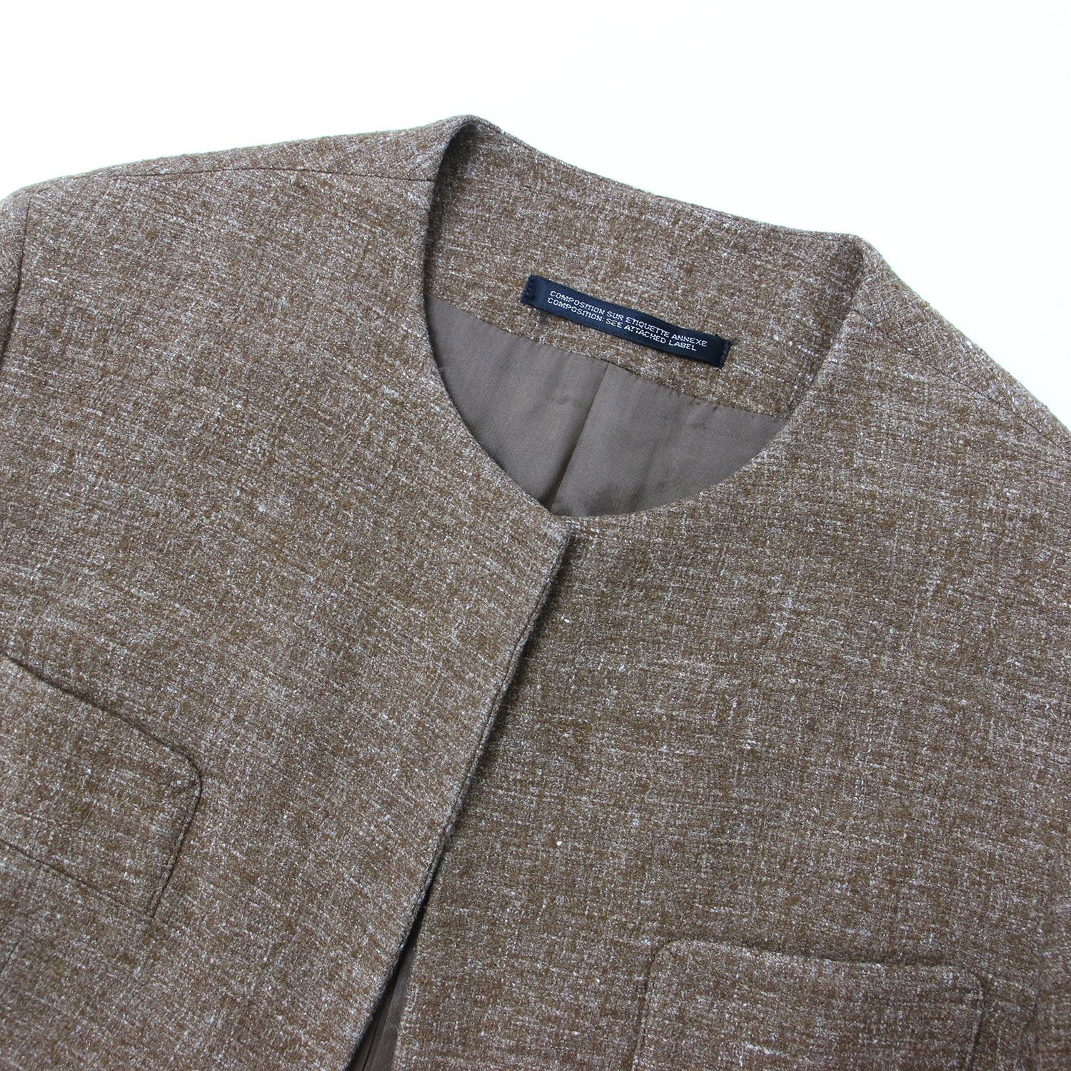 Yohji Yamamoto ヨウジヤマモト ジャケット ブラウン サイズ:S / ノー