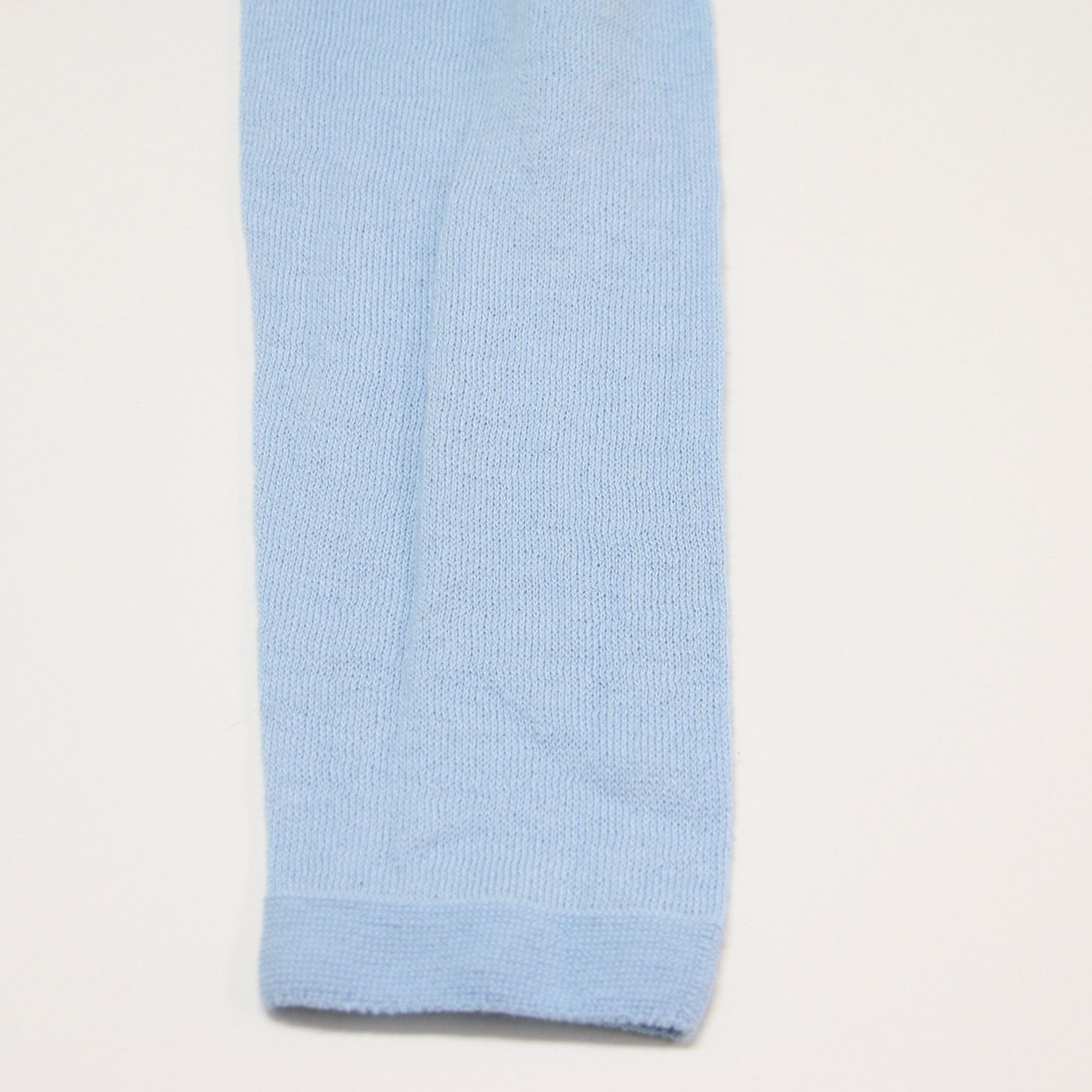 【美品】45R フォーティファイブ・アール ニット サックスブルー サイズ:1(XS) / 908超ガーゼヨックネック / ニット Tシャツ ロンT 長袖 ホールガーメント コットン / 日本製 / トップス【レディース】【中古】 美品】45R フォーティファイブ・アール ニット サックスブルー サイズ