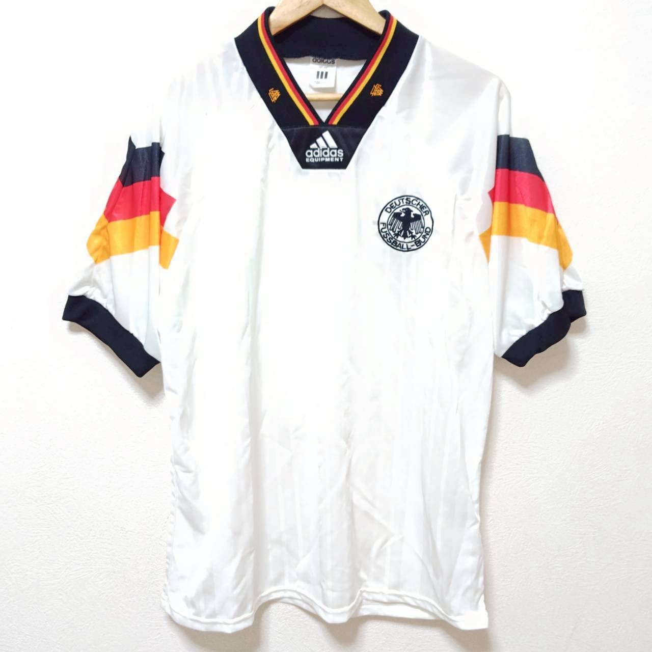 激レア【adidas】アディダス ドイツ代表 サッカー ユニフォーム 1992