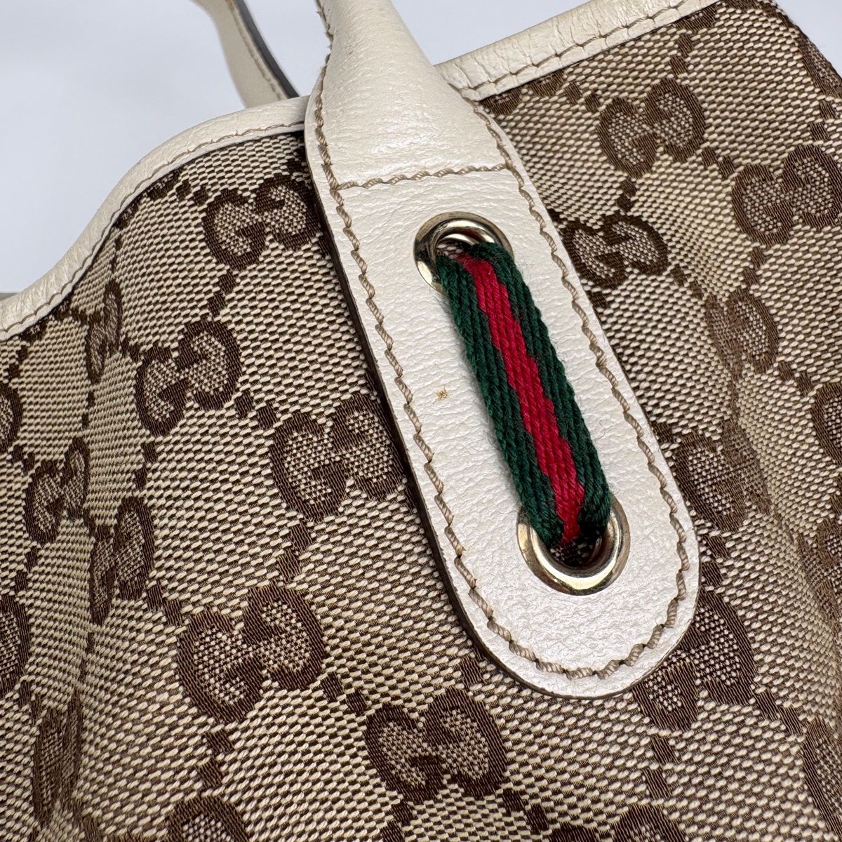 GUCCI プリンシー トートバッグ リボン シェリーライン GG柄 【公式通販】