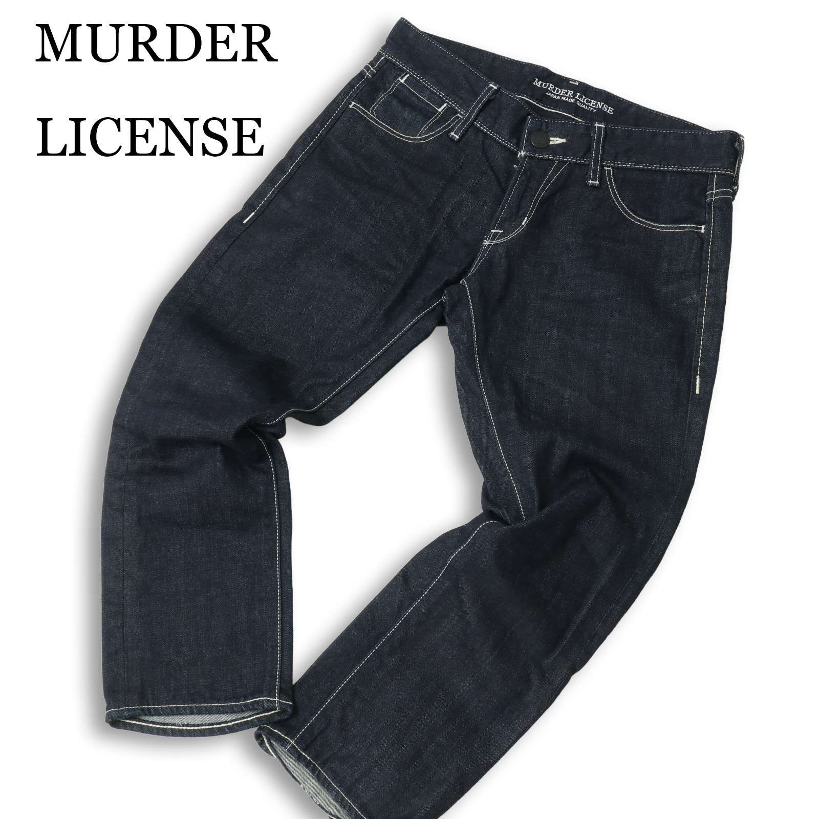 MURDER LICENSE マーダーライセンス 通年☆ ストレッチ スリム デニム 