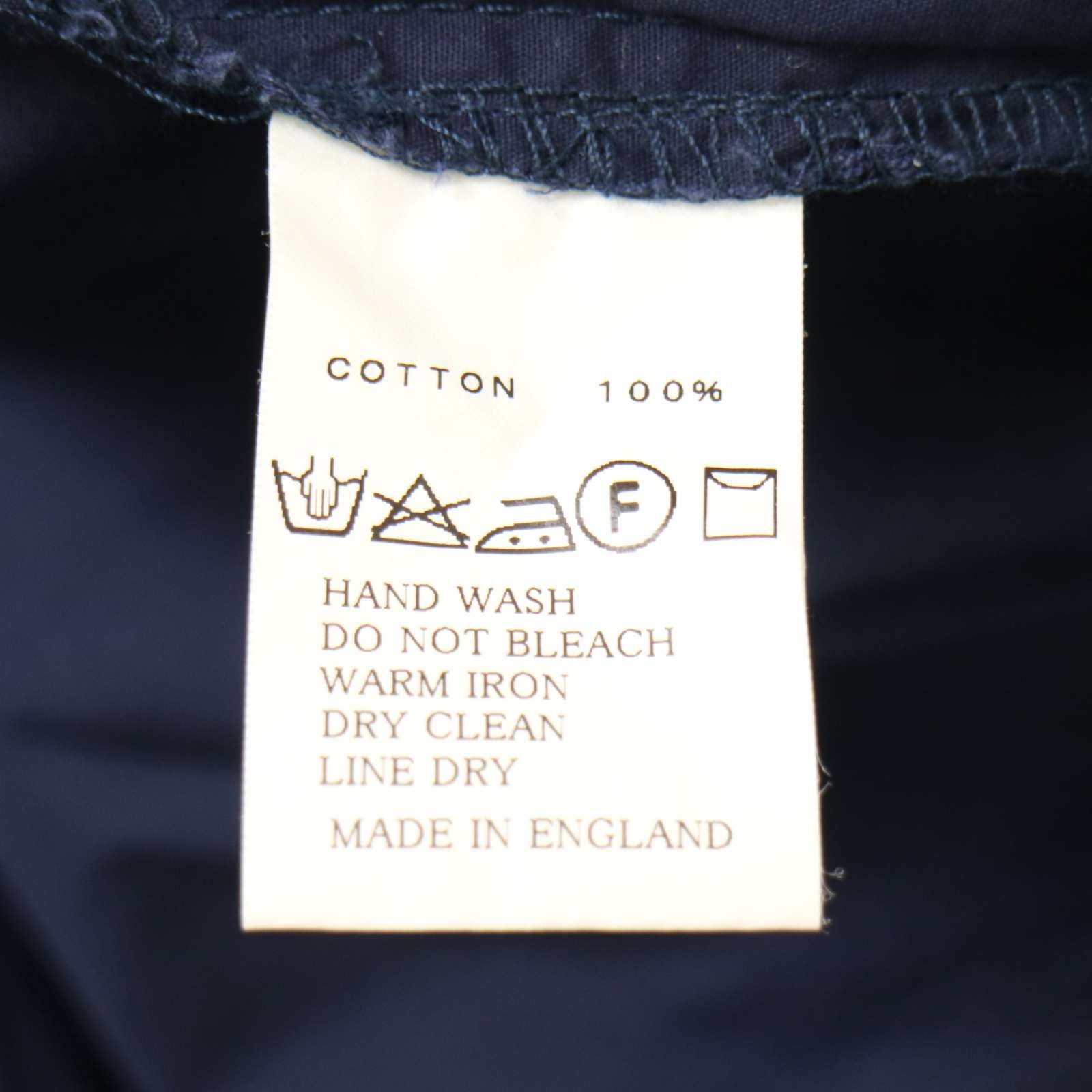 英国製☆ Yarmo ヤーモ 通年☆ コットン カジュアル ジャケット Sz.38
