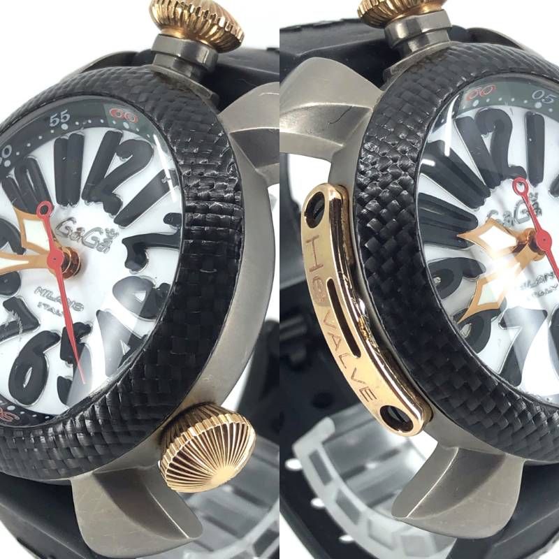 GaGa MILANO ガガミラノ／ダイビングカーボンベゼル 48mm 自動巻き