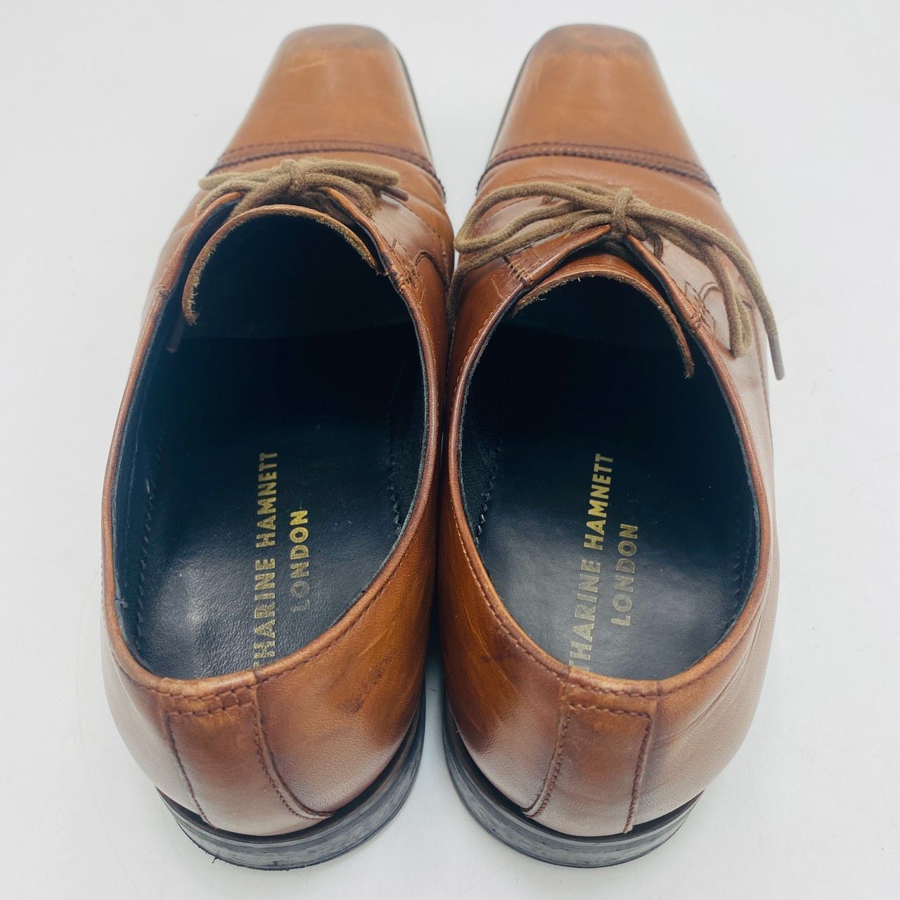 KATHARINE HAMNETT キャサリンハムネット ストレートチップ 3867 25cm 