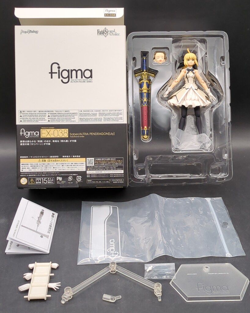 figma EX038 Fate/Grand Order セイバーリリィ第三再臨 MAXFACTORY figma Fate/Grand Order セイバー/アルトリア・ペン