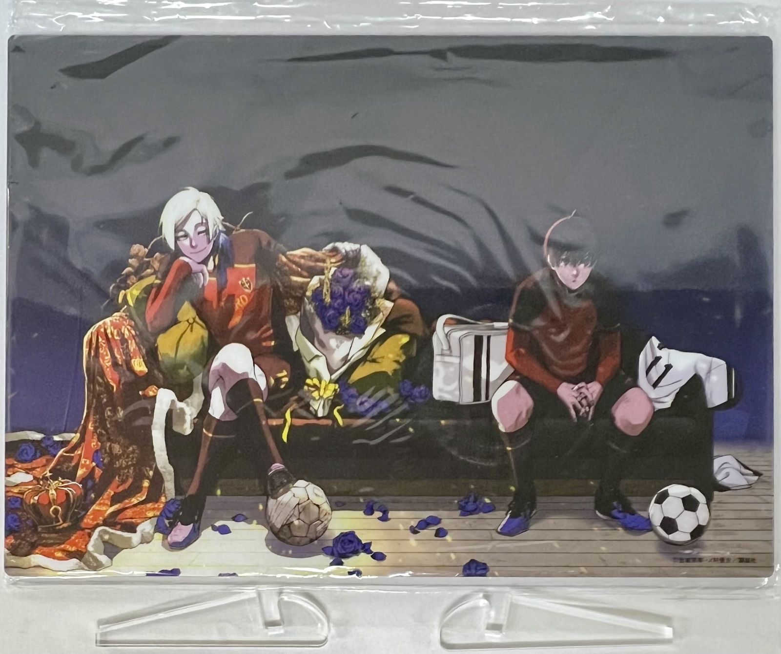 箱無し ブルーロック展 クリアアートパネルC 潔世一＆ミヒャエル 