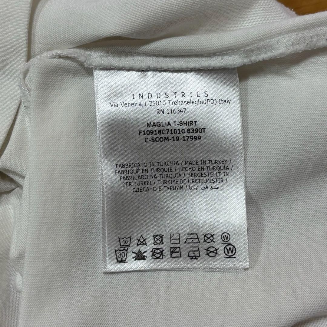 モンクレール プリントロゴ Tシャツ XL ホワイト 国内正規品 5S340 