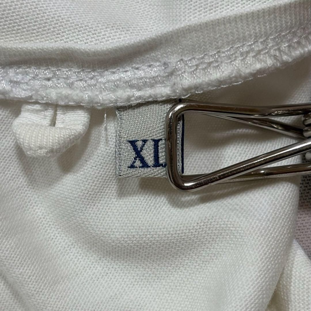 モンクレール プリントロゴ Tシャツ XL ホワイト 国内正規品 5S340 