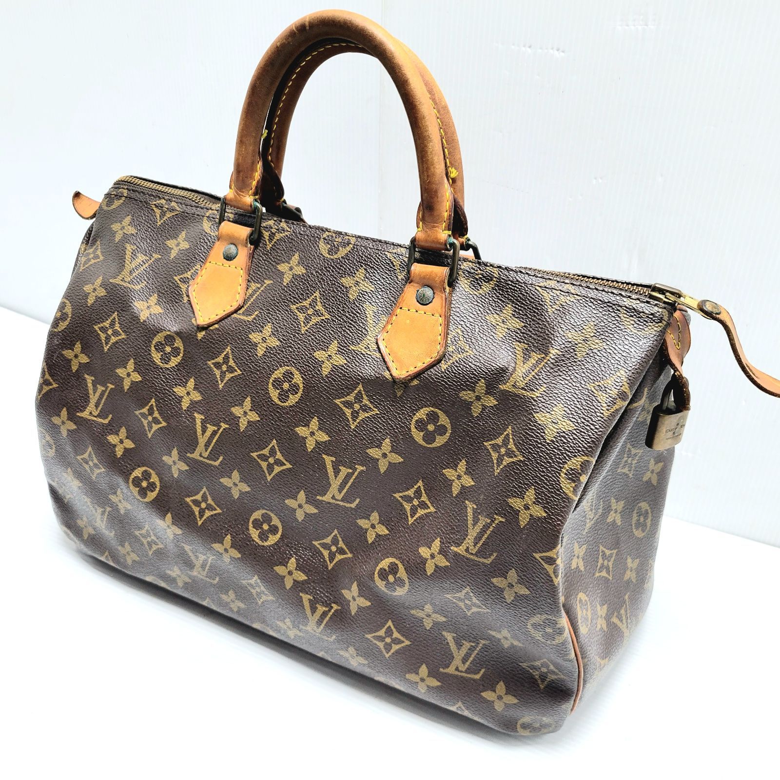 現状品】Louis Vuitton モノグラム スピーディ35 - メルカリ