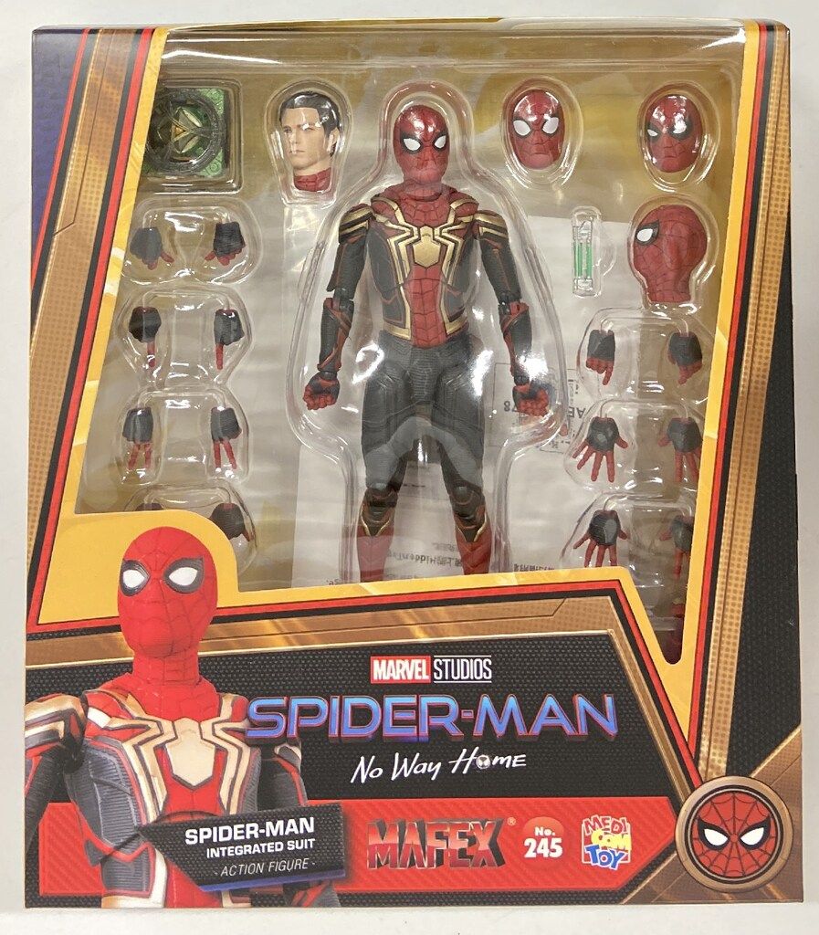 メディコム トイ MAFEX SPIDER MAN / INTEGRATED SUIT 245