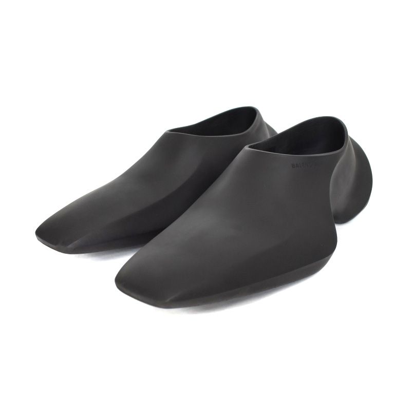 バレンシアガ BALENCIAGA 22AW space shoes マットブラック ローファー