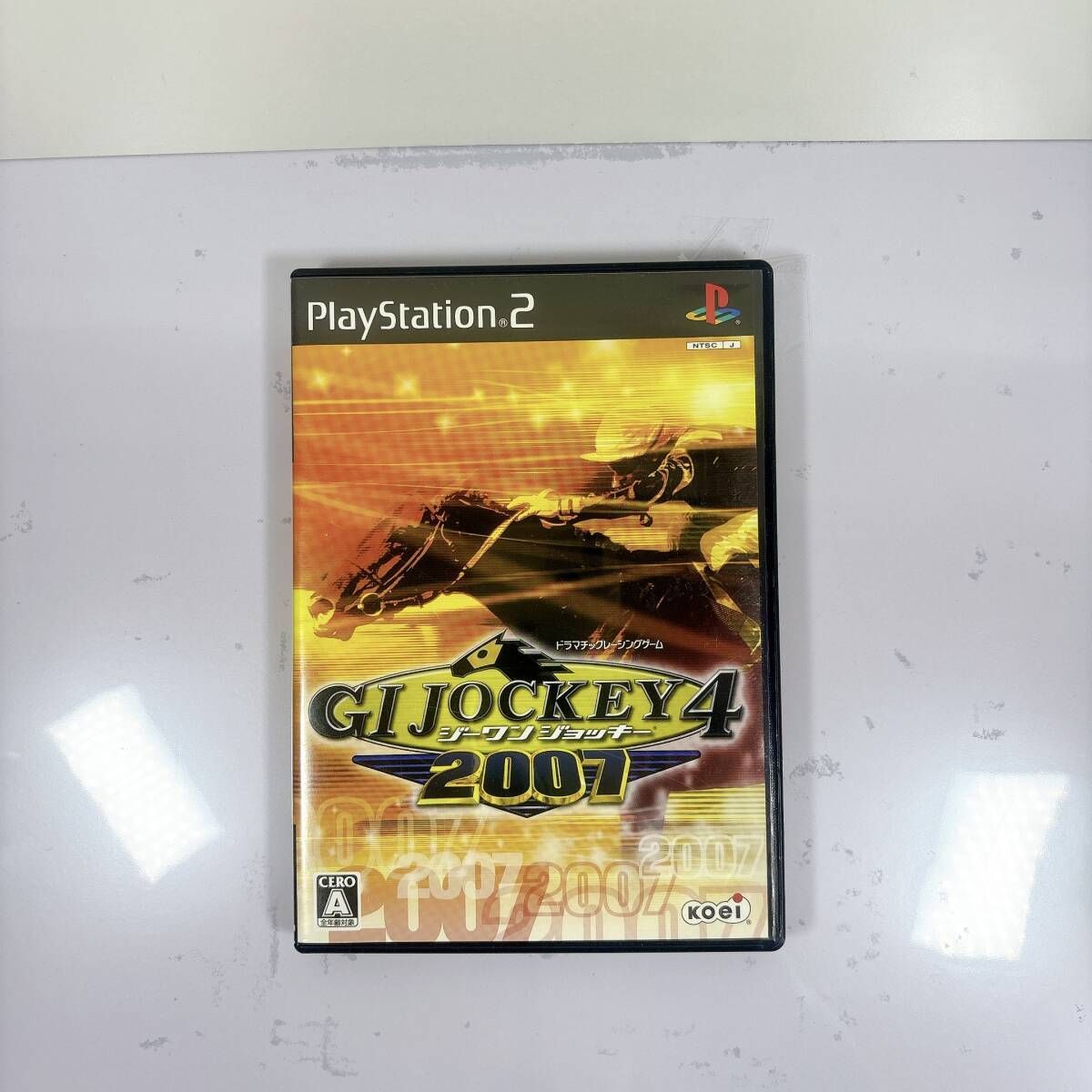 動作確認済】PS2 ジーワン ジョッキー 4 2007 GI JOCKEY 4 2007 SLPM