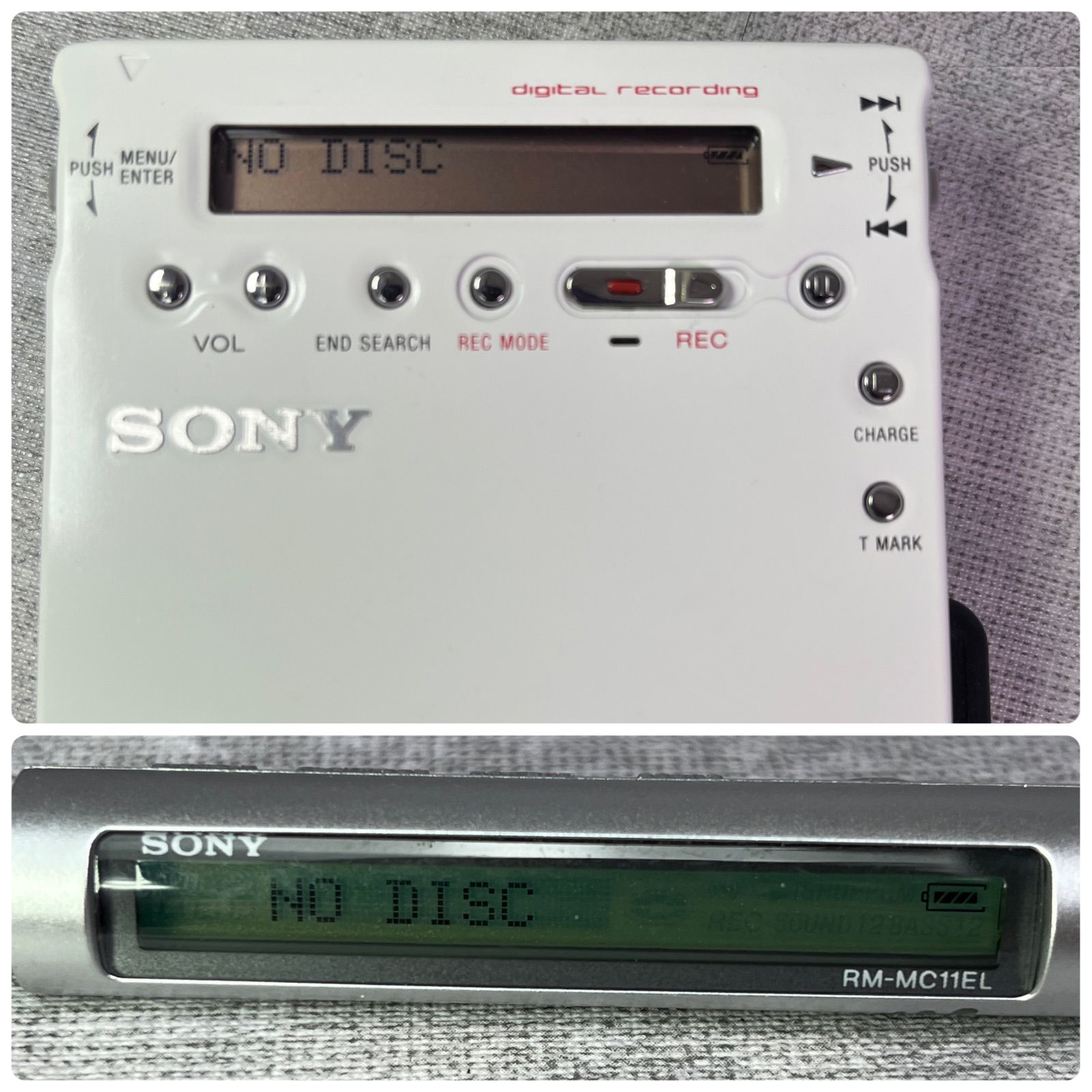 動作品 現状品 SONY ソニー MZ-R900 MDウォークマン ポータブルMD