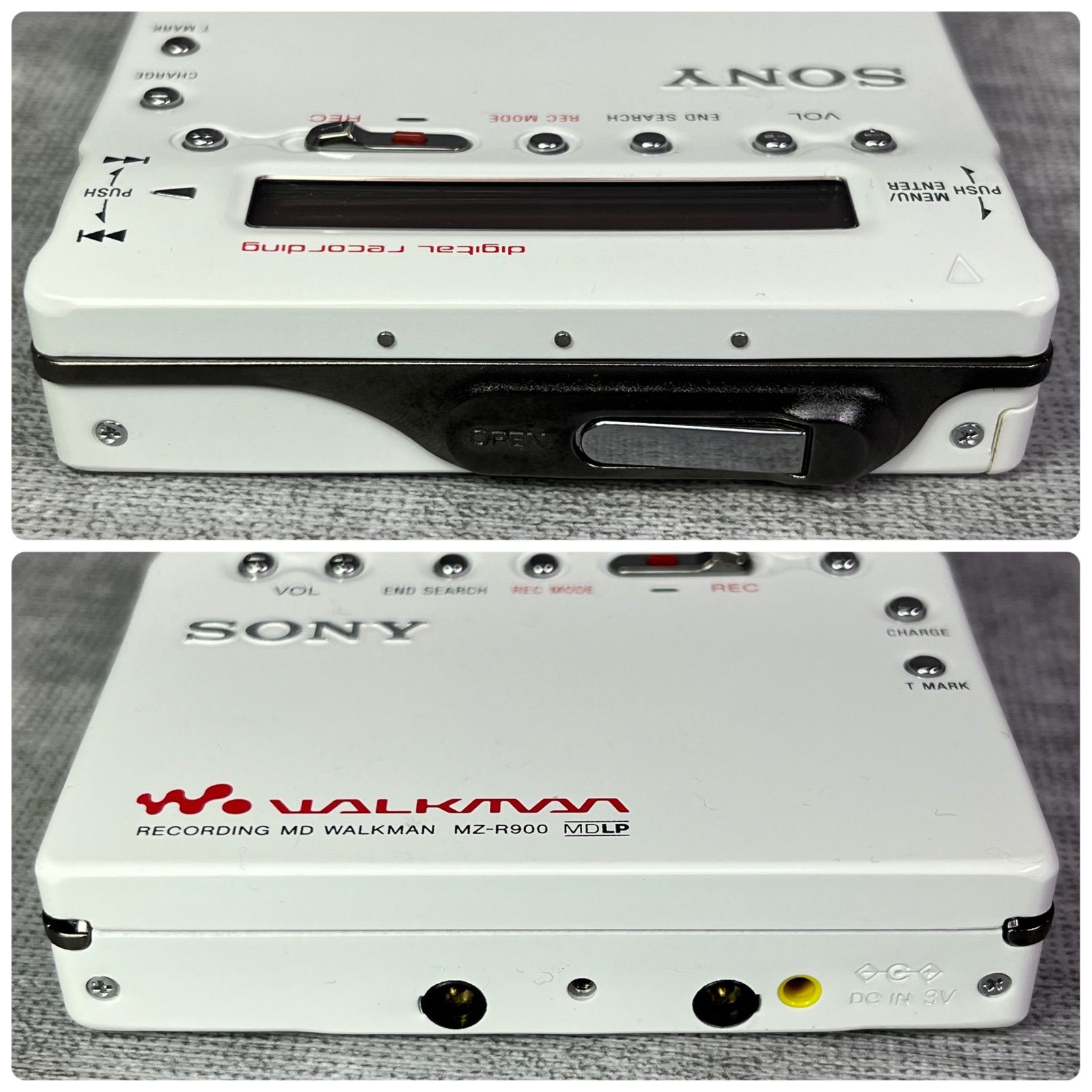 動作品 現状品 SONY ソニー MZ-R900 MDウォークマン ポータブルMD