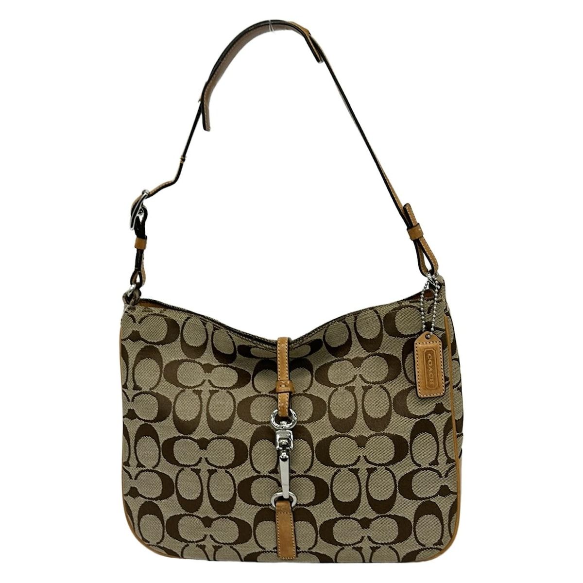 COACH(コーチ) ショルダーバッグ シグネチャークリップホーボー 6091 