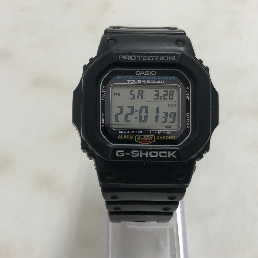 02w23759 ジーショック G-SHOCK ブラック タイ製 メンズ 箱なし 腕時計 