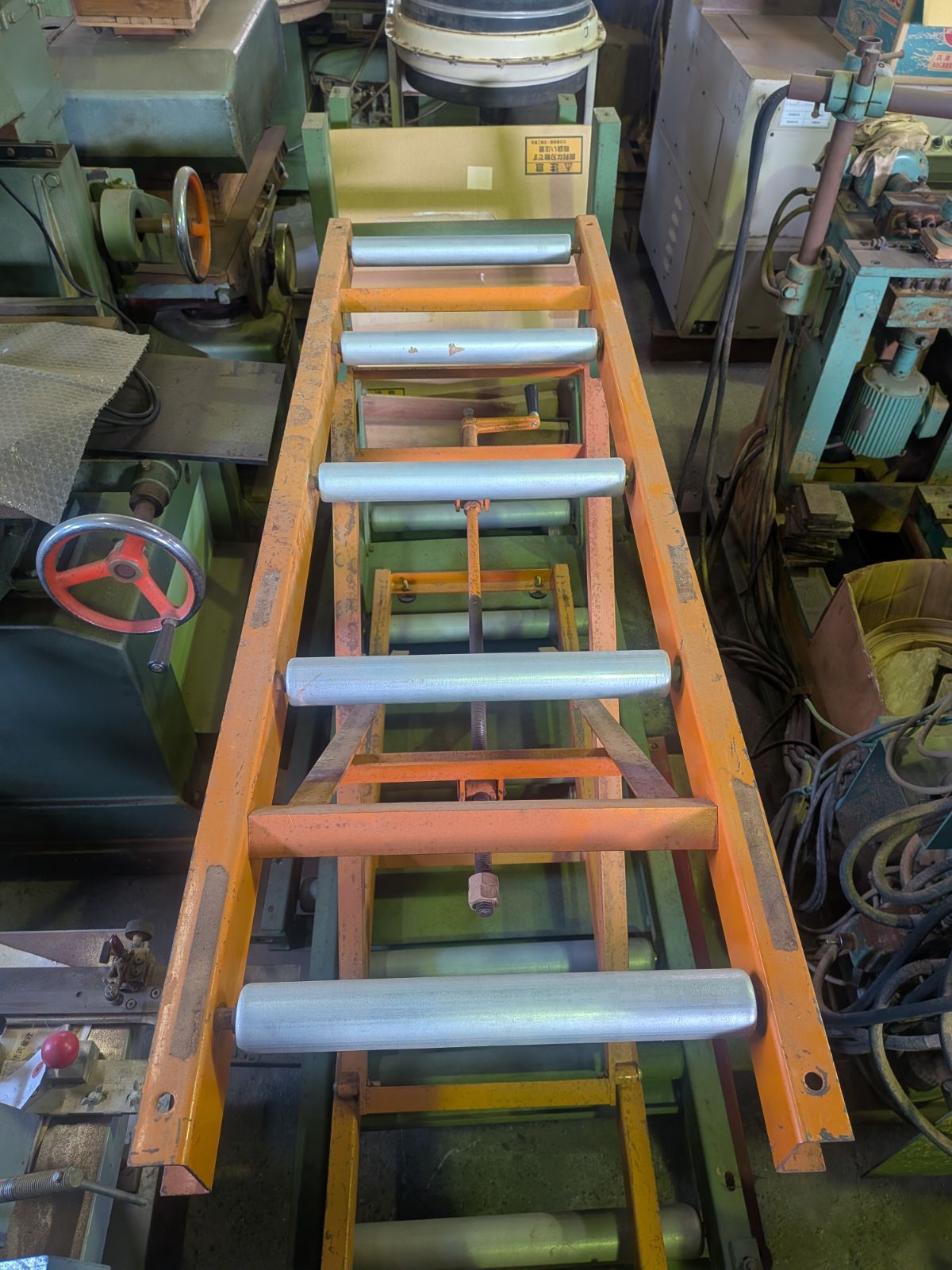 実働品・中古】リョービ(RYOBI) 補助ローラー RS-450 昇降範囲450 