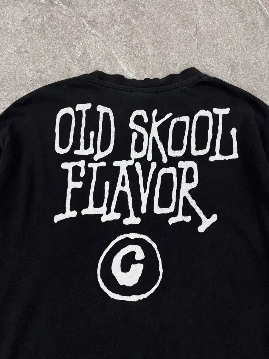 STUSSY 00s オールドスクール ブラック スウェット OLD スウェット 紺