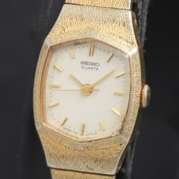QZ Seiko 1421-5000 Silver Dial Ladies Watch 2000000 NSK KRK