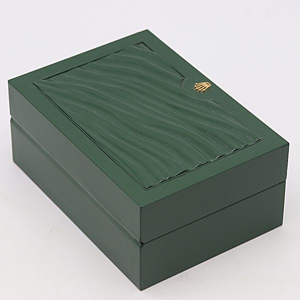 美品 ロレックス Lサイズ 39139.64 空箱 グリーンカラー メンズ