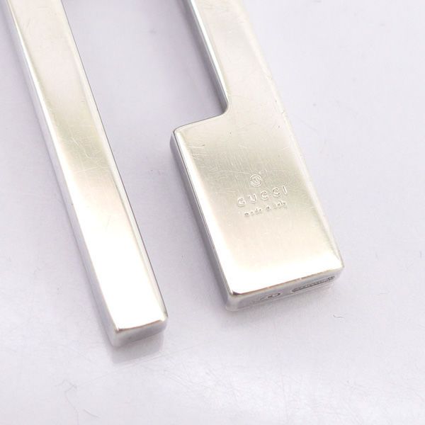 GUCCI グッチ Gプレートネックレス シルバー925 アクセサリー 楽天市場 