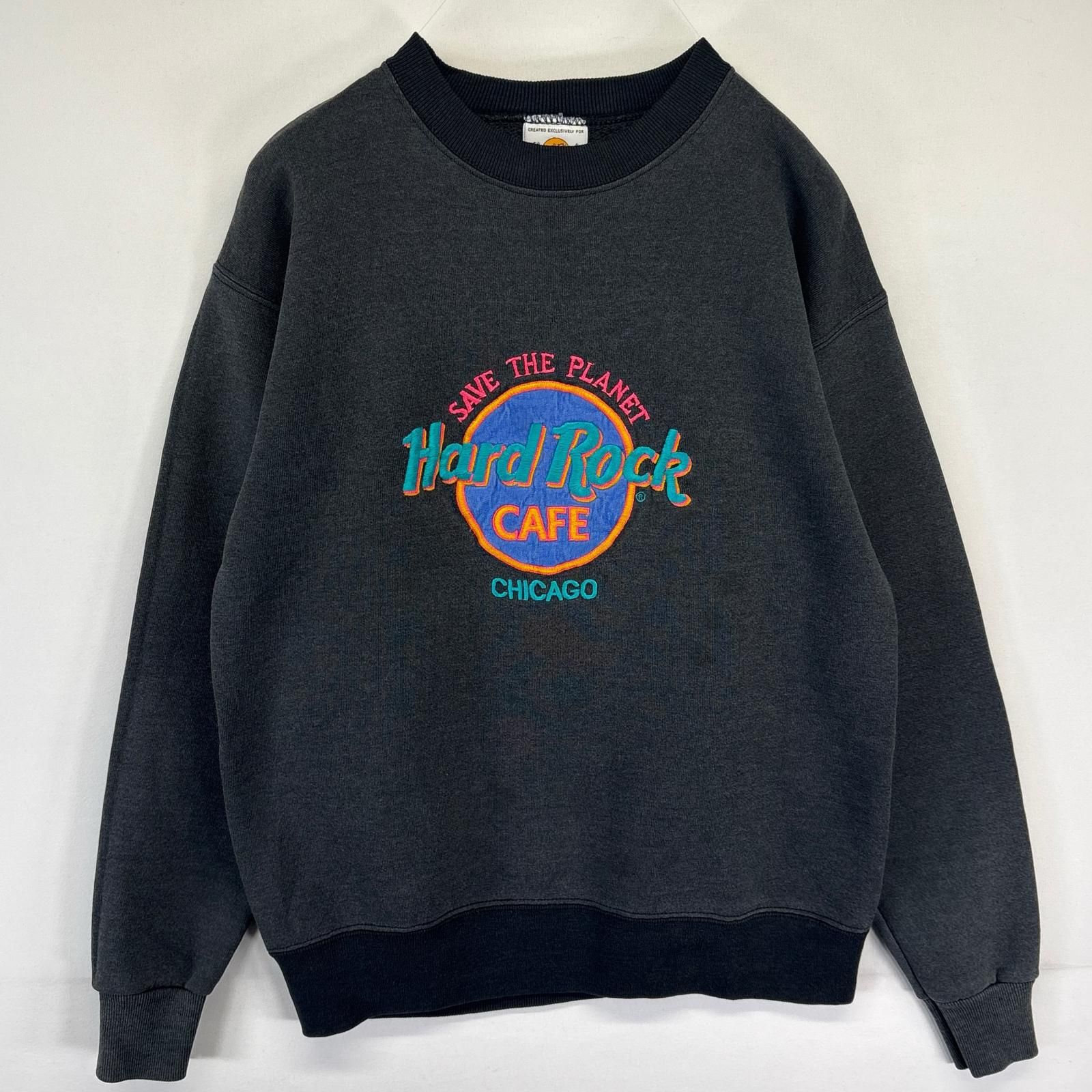 スペシャル限定品 Hard Rock Cafe ブラック トレーナー 【公式通販】