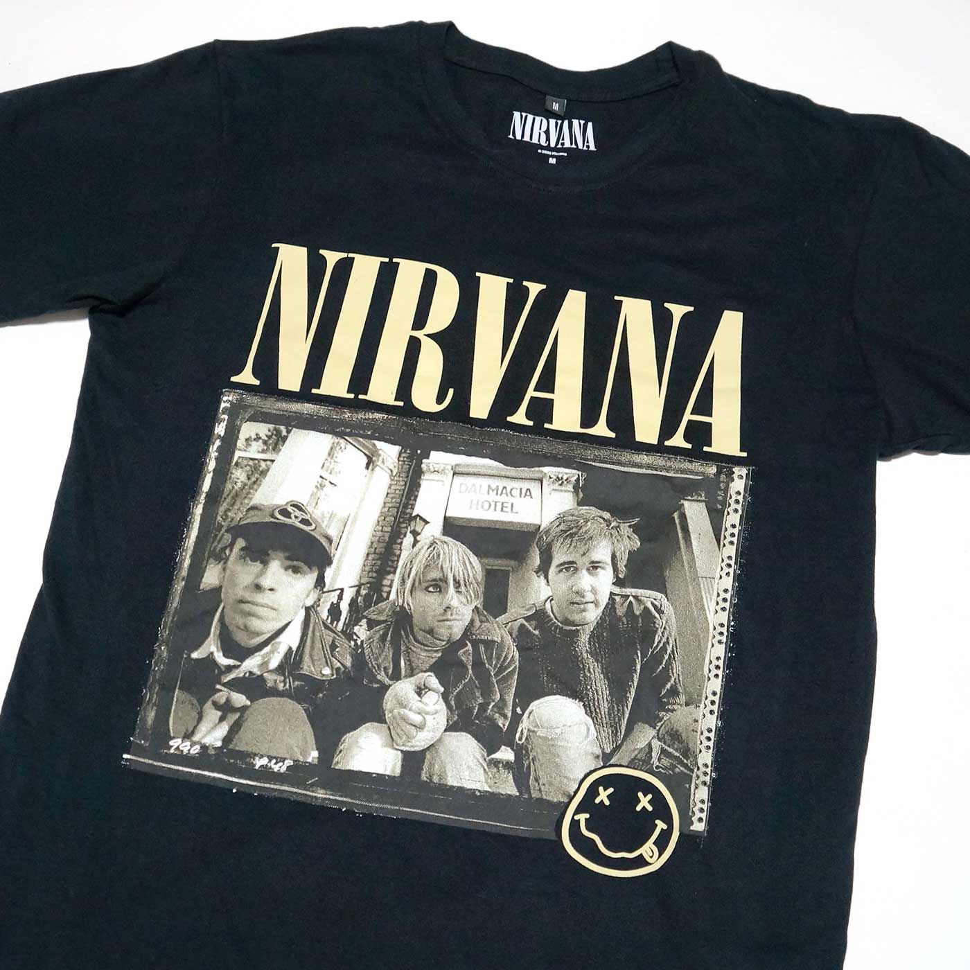 新品☆公式】NIRVANA ニルヴァーナ Tシャツ Nevermind 91 Hotel Photo