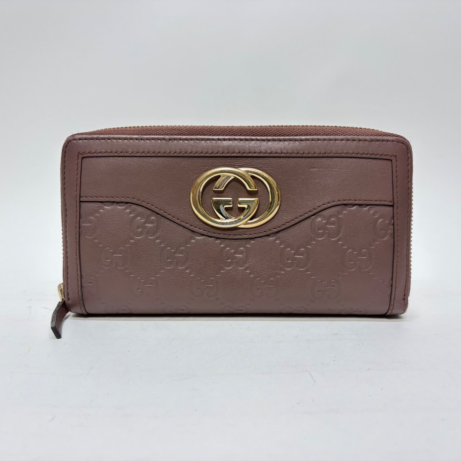 3915 GUCCI グッチ 長財布 シマレザー インターロッキング 3915 GUCCI グッチ 長財布 シマレザー インターロッキング