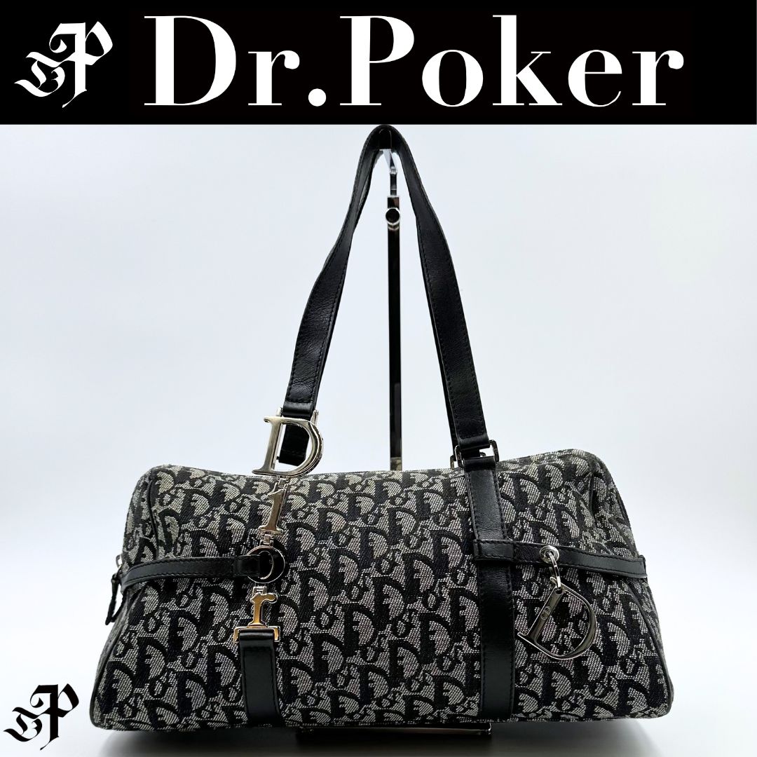 中古品】Dior トロッター キャンバス ハンドバッグ - メルカリ