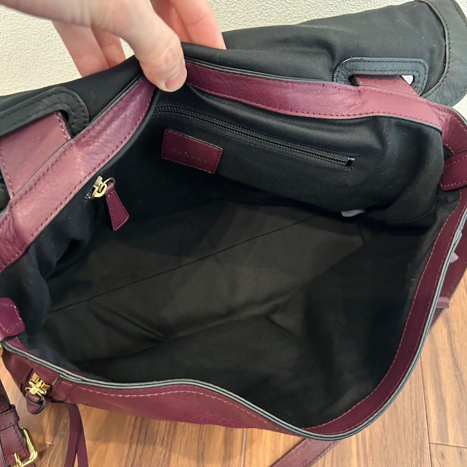 美品 SAZABY サザビー レディース 2way ショルダーバッグ トートバッグ 